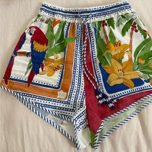 Farm Rio Tropical Print Shorts